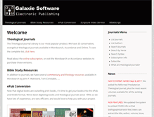 Tablet Screenshot of galaxie.com